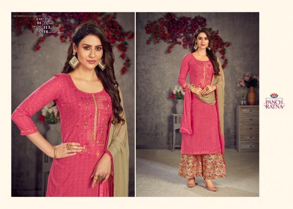 Panch Ratna Rangshala Fancy Cotton Salwar